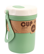 Breakfast Portable Cup 300 ml - Pink | Full House Lebanon
