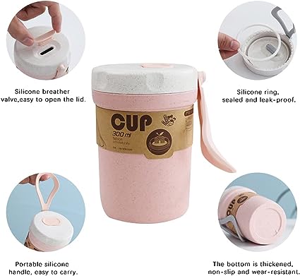 Breakfast Portable Cup 300 ml | Full House Lebanon
