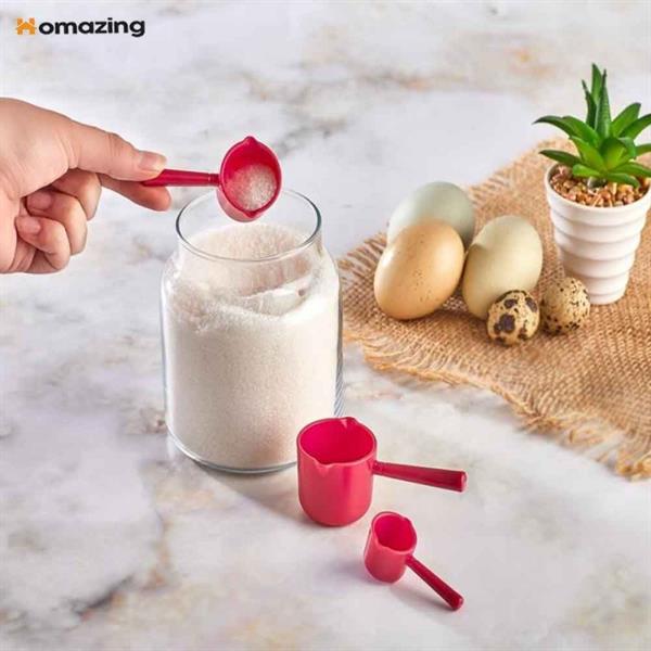 Measuring Spoons (3pcs) - Yellow | Full House Lebanon