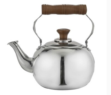 Premium Stainless Steel Tea Pot with Wooden Handle - 1.5 L | Full House Lebanon