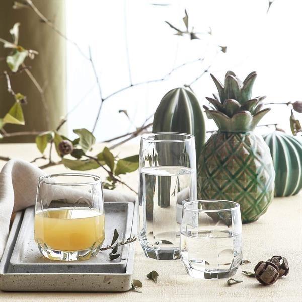 LAV Diamond Glass Cups Set (18 Pcs) | Full House Lebanon