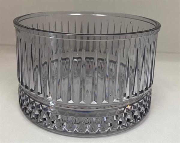 Acrylic Snack Bowl - Round, Transparent | Full House Lebanon