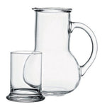 Oasis Glass Jug Set (2 Pcs) | Full House Lebanon