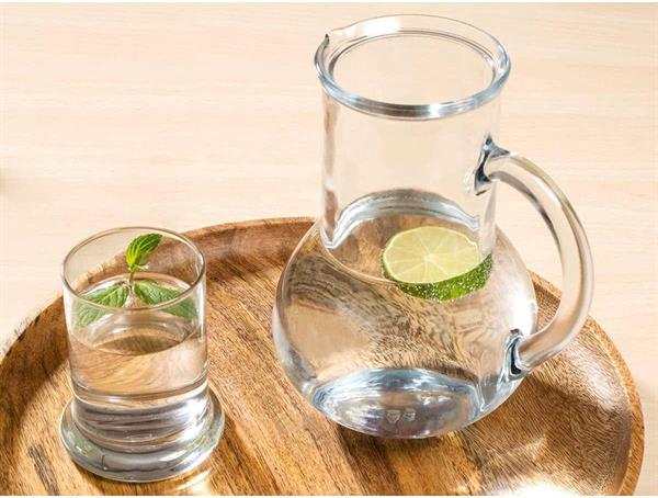 Oasis Glass Jug Set (2 Pcs) | Full House Lebanon