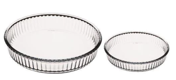 Borcam Fluted Oven-safe Round Tray | Full House Lebanon