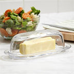 Pasabahce Glass Butter Dish | Full House Lebanon