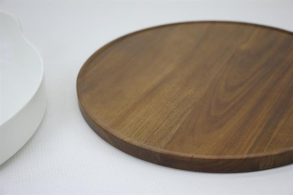 Bamboo Serving Tray - Small, Black | Full House Lebanon