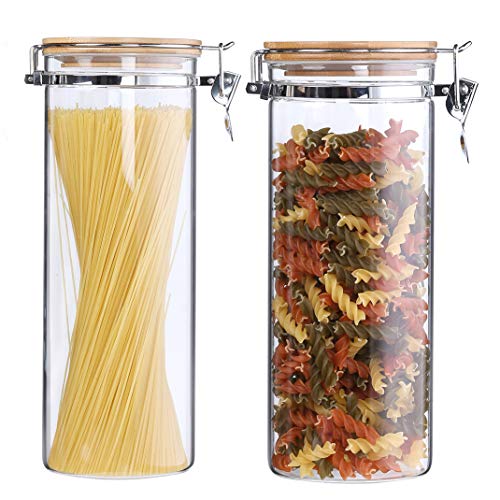 Glass Jar with a Lockable Lid - Medium | Full House Lebanon