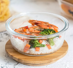 Round Bamboo-Lid Food Containers - Large | Full House Lebanon
