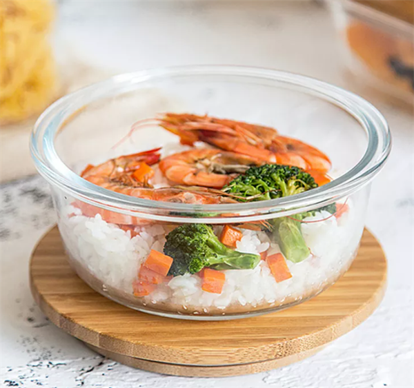 Round Bamboo-Lid Food Containers - Large | Full House Lebanon