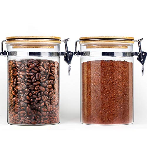 Glass Jar with a Lockable Lid - Small | Full House Lebanon