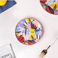Patterned Porcelain Dessert plate & Mug - Get 6 dessert plates | Full House Lebanon