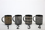 Black Printed Mugs - 3 | Full House Lebanon
