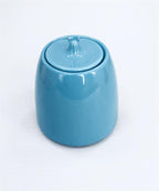 Porcelain Sugar Pot - Green | Full House Lebanon