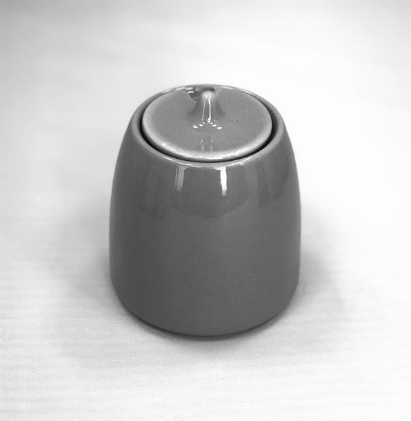 Porcelain Sugar Pot - Red | Full House Lebanon