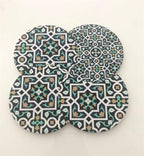 Ceramic Coaster Set (4 Pcs) | Full House Lebanon