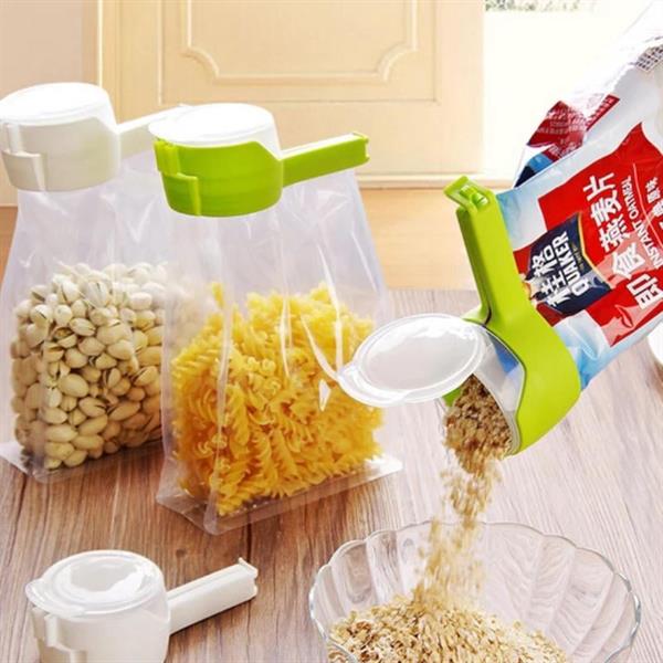 Seal and Pour Bag Clip - Grey | Full House Lebanon