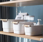 Multi-Purpose Basket Organizer - Large, Light Grey | Full House Lebanon