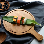 Round Bamboo Serving Tray | Full House Lebanon