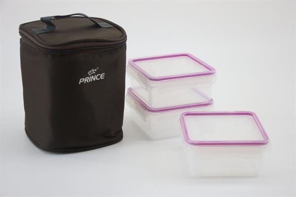 Lunch Bag with 3 Square Food containers | Full House Lebanon