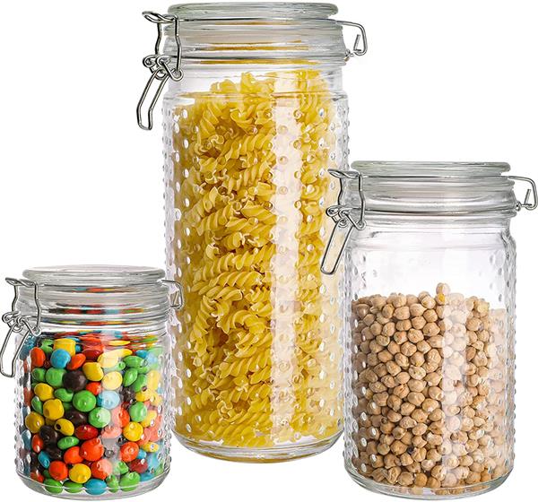 Glass Canisters (4pcs) | Full House Lebanon