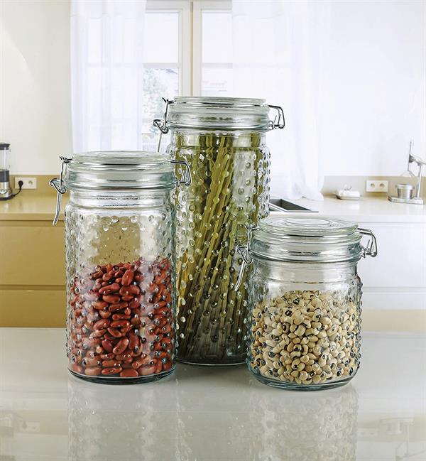 Glass Canisters (4pcs) | Full House Lebanon