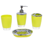 Bathroom Accessories Set (4 Pcs) - Fuschia | Full House Lebanon