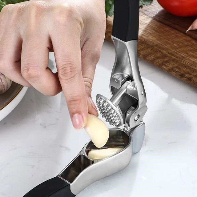 Stainless Steel Garlic Press | Full House Lebanon