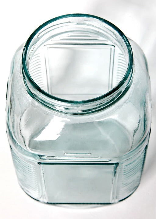Square Glass Jar | Full House Lebanon