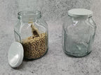 Square Glass Jar | Full House Lebanon