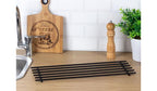 Stainless Steel Trivet - Square, Silver | Full House Lebanon