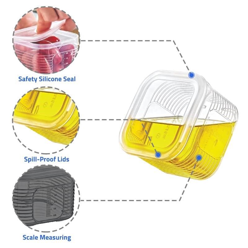 Line Storage Box Set (6+1 pcs) | Full House Lebanon
