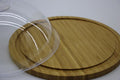 Acrylic Cake Container with Wooden Base | Full House Lebanon