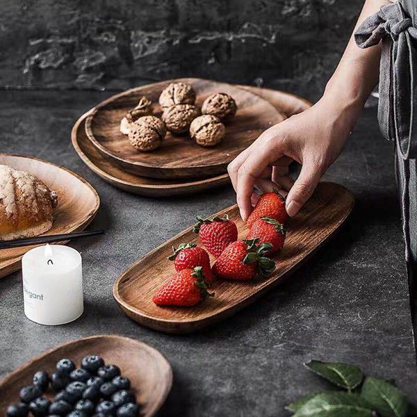 Acacia Wood Serving Platters | Full House Lebanon
