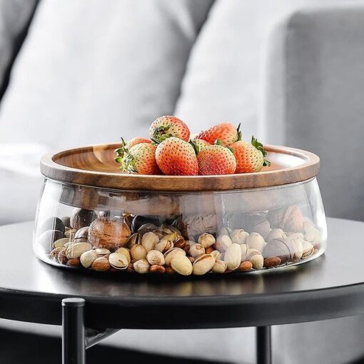 Log Glass Hoard Bowl | Full House Lebanon