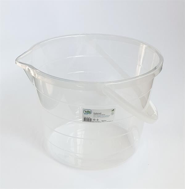 Clear Cleaning Bucket 10 L | Full House Lebanon
