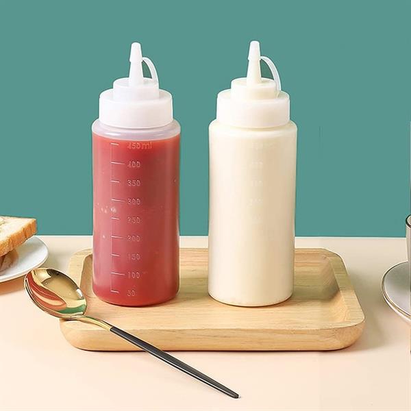 Sauce Bottle Dispenser 450 ml - Red | Full House Lebanon