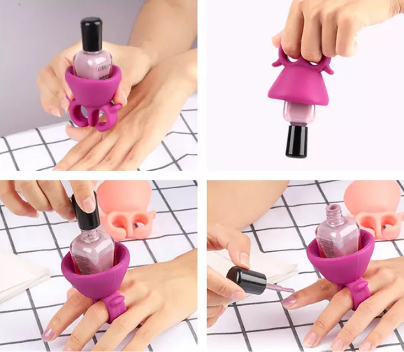 Nail Polish Holder - Light Purple | Full House Lebanon