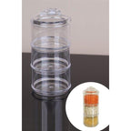 Stackable Tiered Plastic Storage Container | Full House Lebanon