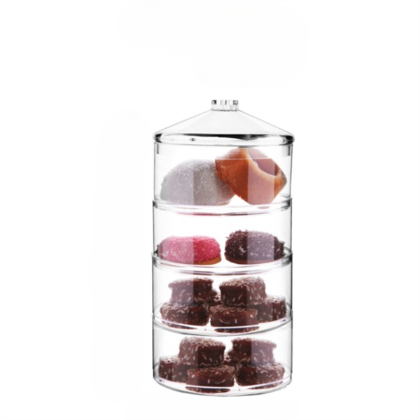 Stackable Tiered Plastic Storage Container - 3 Tier | Full House Lebanon