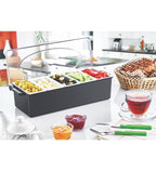 5 Compartment Divided Food Container | Full House Lebanon
