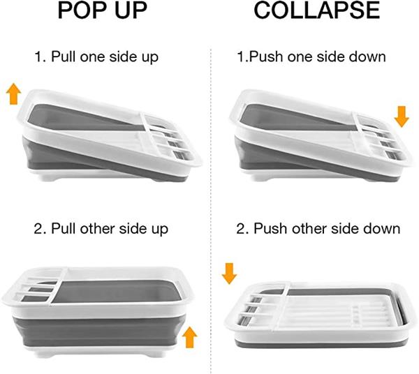 Collapsible Dish Drainer Rack | Full House Lebanon