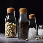 Cork Lid Glass Containers | Full House Lebanon
