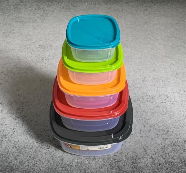 Plastic Food Container - rectangular | Full House Lebanon