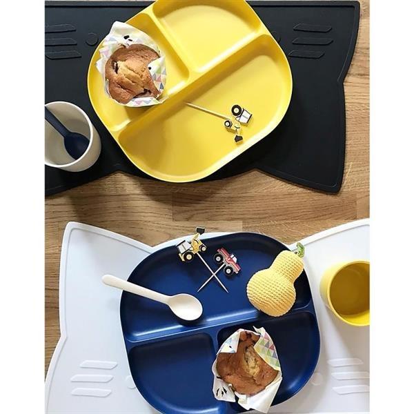 Bamboo Divider Plate Set (3 Pcs) | Full House Lebanon