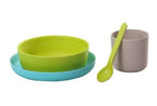 Bamboo Kids Meal Set (4 Pcs) - Purple | Full House Lebanon