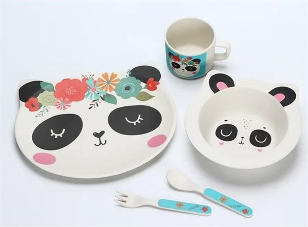 Bamboo Fiber Dinnerware Set (5 Pcs) | Full House Lebanon