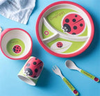Bamboo Fiber Kids Plate - Frog | Full House Lebanon