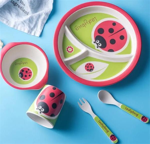 Bamboo Fiber Kids Plate - Frog | Full House Lebanon