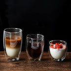 Double Wall Glass Cups - Large | Full House Lebanon